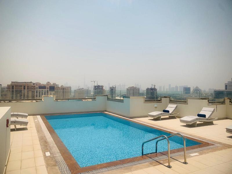 Suha Creek Hotel Apartments Dubaj Zewnętrze zdjęcie