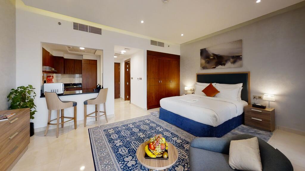 Suha Creek Hotel Apartments Dubaj Zewnętrze zdjęcie