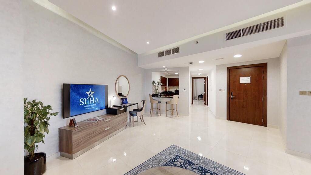 Suha Creek Hotel Apartments Dubaj Zewnętrze zdjęcie